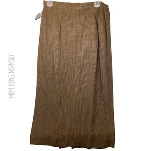 Chic Tan Pencil Skirt for Women
